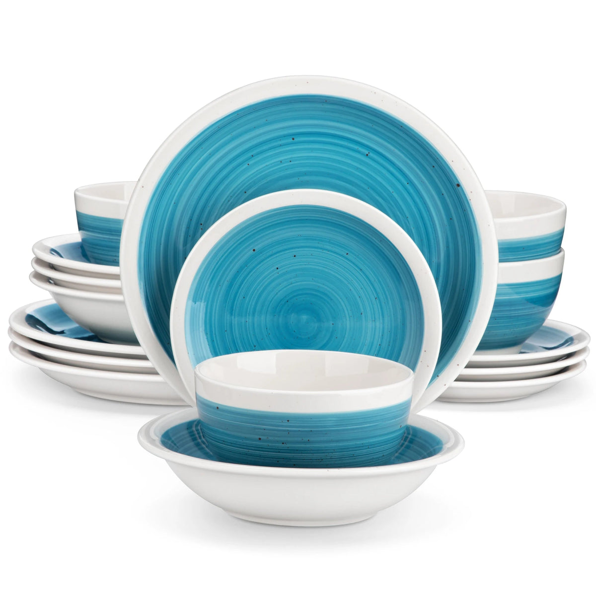Vaisselle en grès 4/8 personnes - ORI - 16/36 pièces Novia Home 1410Blue1662810716pcs27763201336101