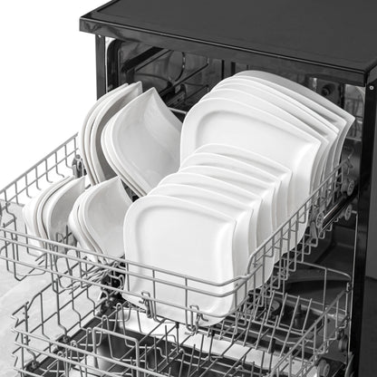 Vaisselle porcelaine 6/12 personnes IVORY - 24 à 48 pièces