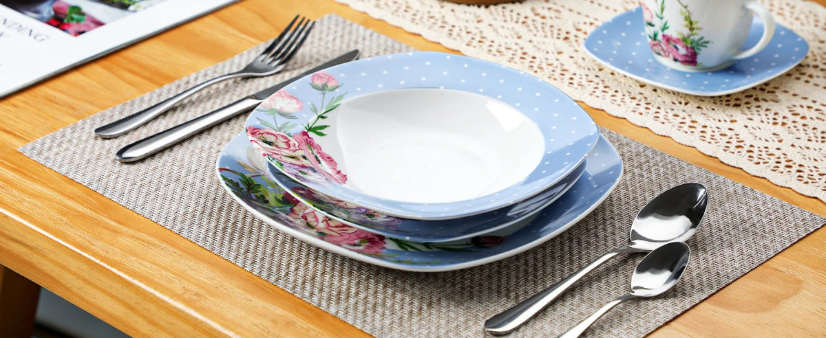 Vaisselle céramique 6/12 personnes - HANNAH 30/60 pièces Novia Home 1435068630PIECE27763201336101GERMANY
