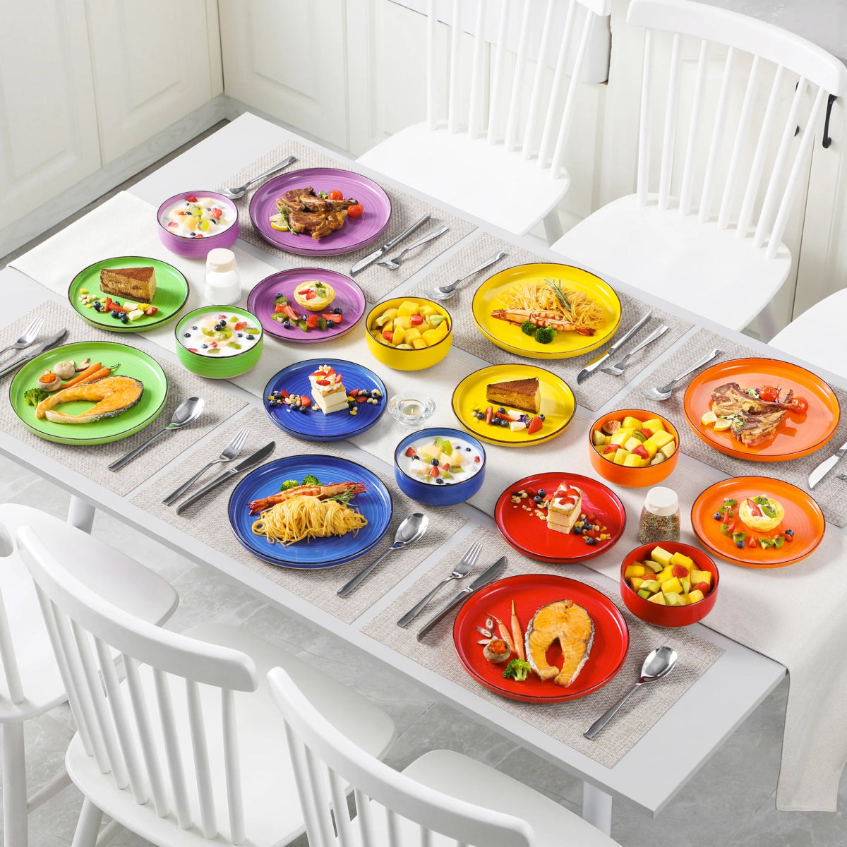 Vaisselle céramique 6/12 personnes - MALA 18/36 pièces Novia Home 1435068618PIECE2MALA7763201336101