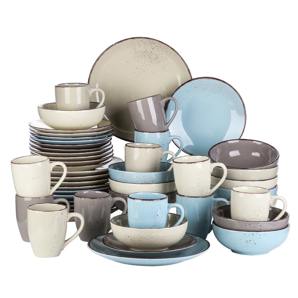 Vaisselle en grès 4/12 personnes - NAVIA - 16/48 pièces Novia Home 1419316Piece2NAVIA7763201336101