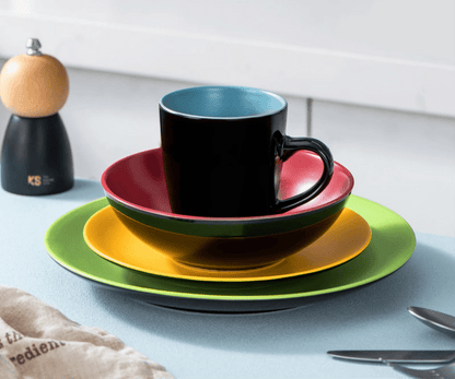 Vaisselle en grès 4/8 personnes - ALLERGO - 16/32 pièces Novia Home 149416P2776321336101GERMANY