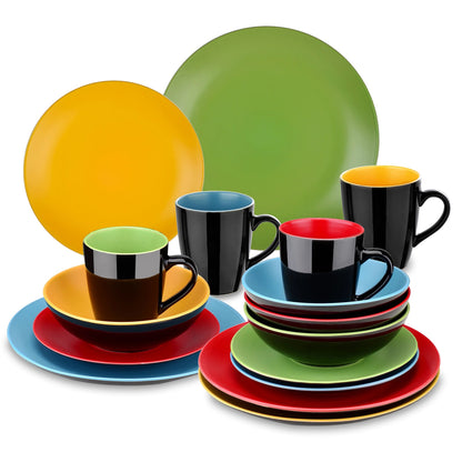 Vaisselle en grès 4/8 personnes - ALLERGO - 16/32 pièces Novia Home 149416P2776321336101GERMANY