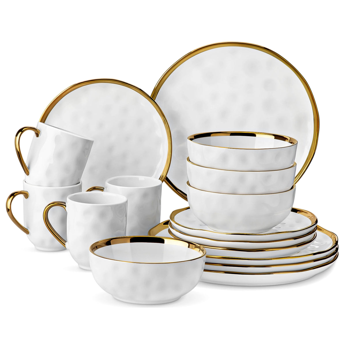 Vaisselle en grès 4/8 personnes - GEC - 16/32 pièces Novia Home 1435068616Piece200GEC7763201336101