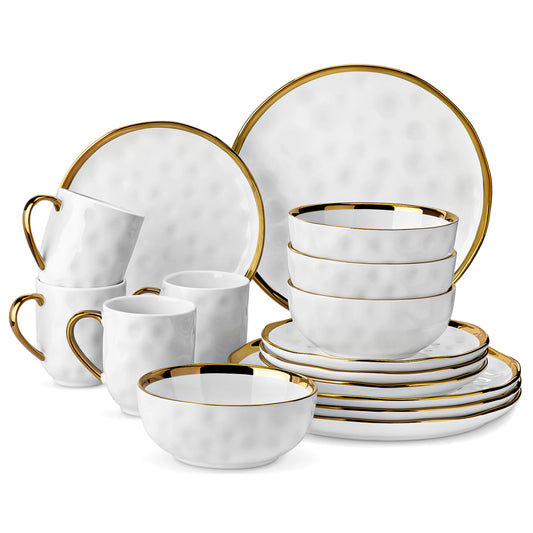 Vaisselle en grès 4/8 personnes - GEC - 16/32 pièces Novia Home 1435068616Piece200GEC7763201336101