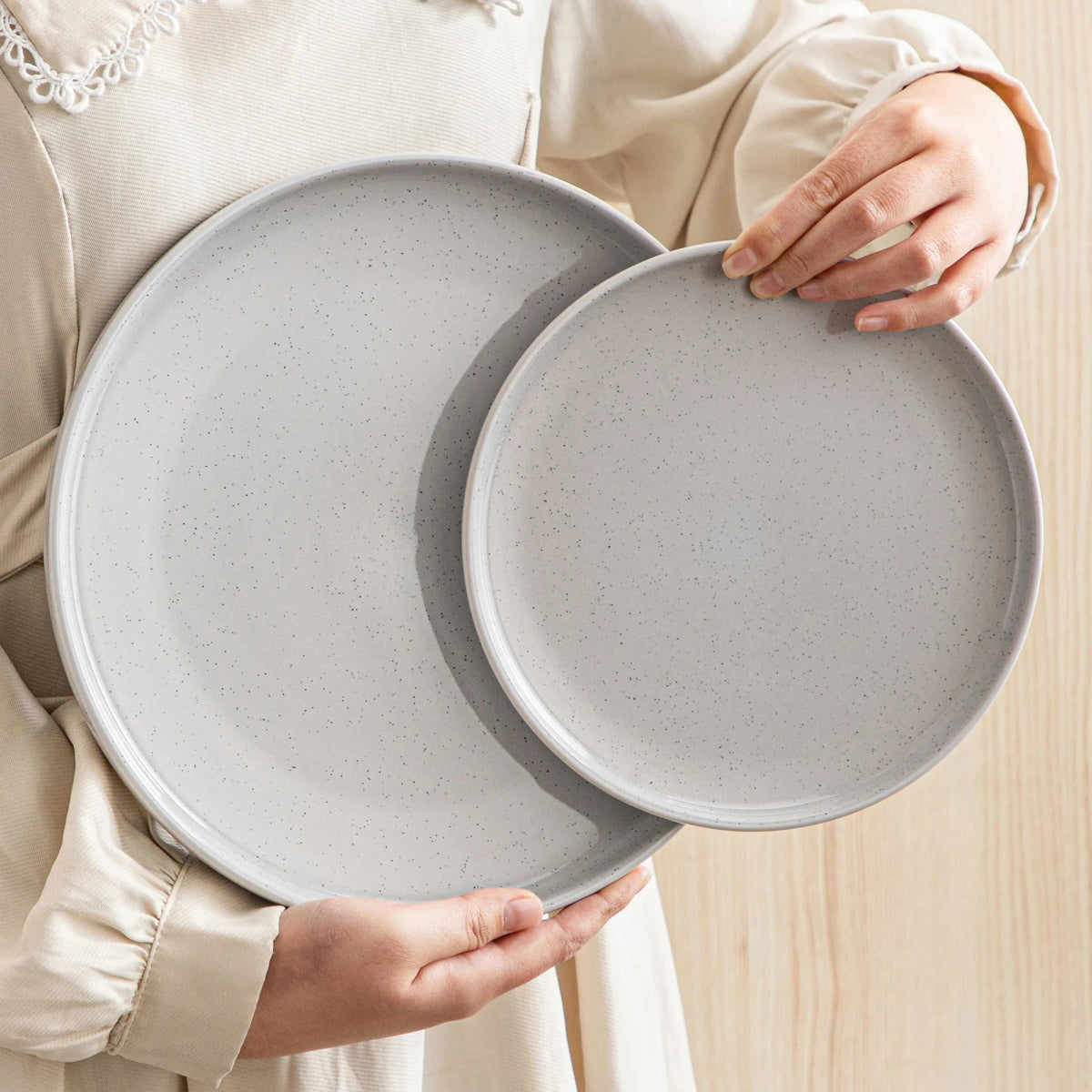 Vaisselle en grès 4/8 personnes - SESAM - 16/32 pièces Novia Home 14-29-White-16P-200007763-201336101-GERMANY