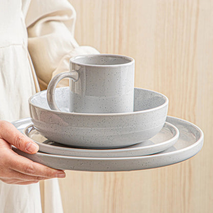 Vaisselle en grès 4/8 personnes - SESAM - 16/32 pièces Novia Home 14-29-White-16P-200007763-201336101-GERMANY