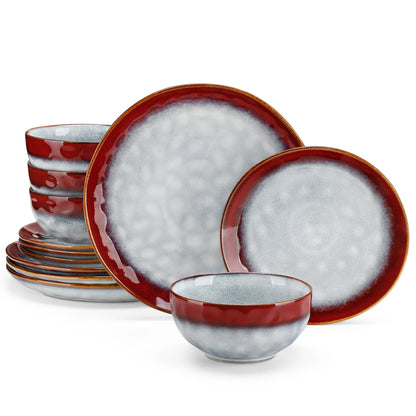 Vaisselle en grès 4/8 personnes - STARRY - 12/24 pièces Novia Home 1419312Piece2STARRY7763201336101