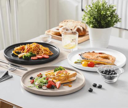 Vaisselle en grès 6 personnes - TARA - 6 pièces Novia Home 143506866PCSDinnerPlate27763201336101