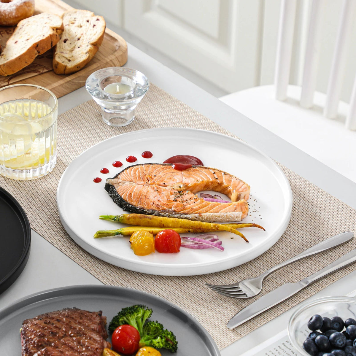 Vaisselle en grès 6 personnes - TARA - 6 pièces Novia Home 143506866PCSDinnerPlate27763201336101