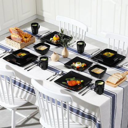 Vaisselle porcelaine 4/12 personnes - SOHO - 16/48 pièces Novia Home 1417316PIECE27763201336101GERMANY