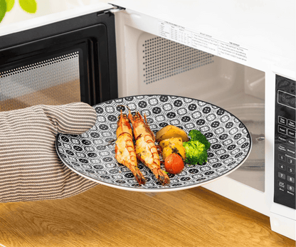 Vaisselle porcelaine 4/8 personnes - HAKURA - 12/32 pièces Novia Home 14-691-16-Piece-200007763-201336101