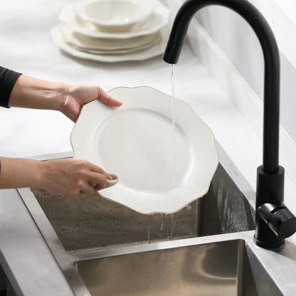 Vaisselle porcelaine 4/8 personnes - LOTUS - 16/32 pièces Novia Home 1419316PIECE2LOTUS7763201336101