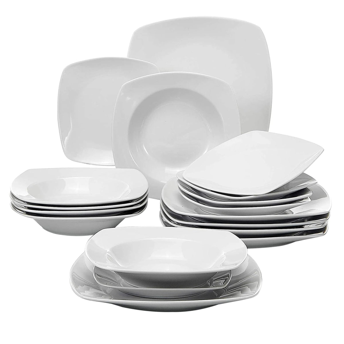 Vaisselle porcelaine 6 personnes - JULIA - 30 pièces Novia Home 2JULIA7763201336101