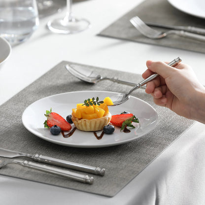Vaisselle porcelaine 6/12 personnes - AMELIA - 24/48 pièces Novia Home 141024PBlackRim2776321336101