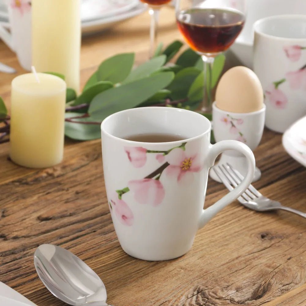 Vaisselle porcelaine 6/12 personnes ANNIE 50/100 pièces Novia Home 141050P2776321336101GERMANY
